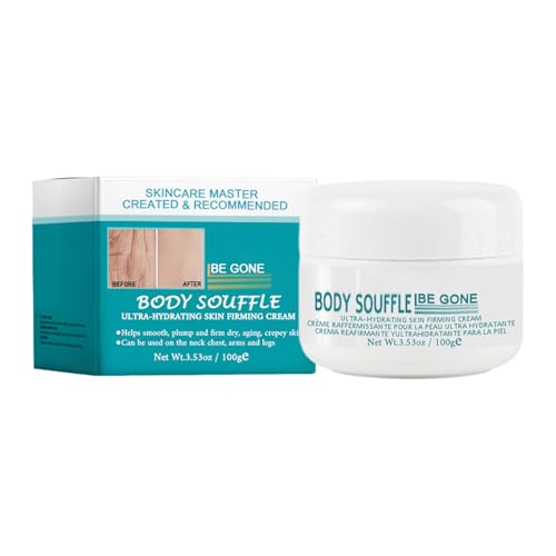 Crepe Be Gone Refirming Neck Cream | Loción facial de reducción de arrugas | Crema hidratante de reparación de cara de piel sensible | 7x7x5.3cm | Nutrición | Hidratación | Para hombres y mujeres