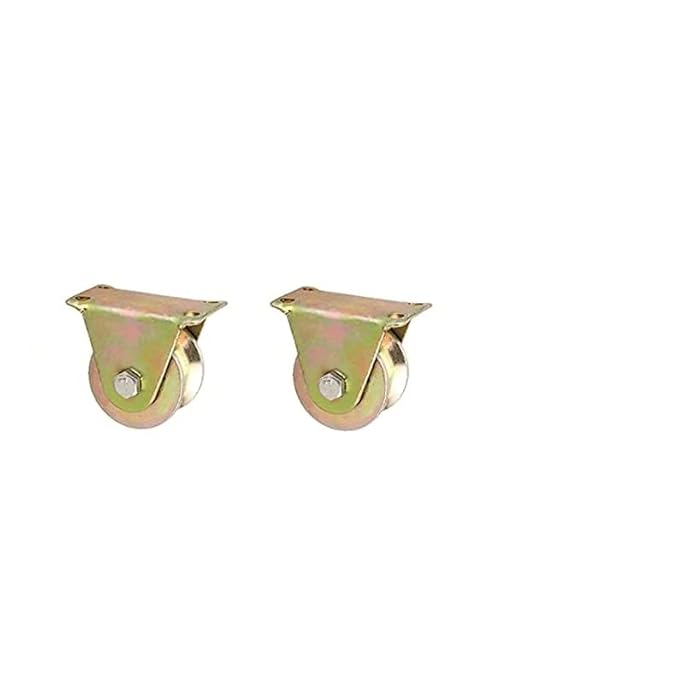 Buy AQSON Casters, UShaped Track Wheels, 2pcs Sliding Gate Roller