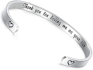 CERSLIMO Friendship Bracelet for Womens - Inspirational Friendship Gifts for Best Friend, Motivational Cuff Bangle for Sisters Mother Teacher Gifts Bracelet Birthday Christmas Gifts