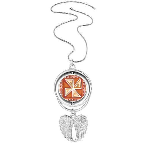 Collier ailes d'ange pour homme Brown Windll, le bijou totem mexicain du quotidien