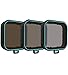 Produktbild AuyKoo 3 Pack Nd Objektiv Protector Kit Set (ND4 ND8 ND16) Neutral Graufilter für GoPro Hero7 Black Hero 5 Hero 6 Schwarz AK018