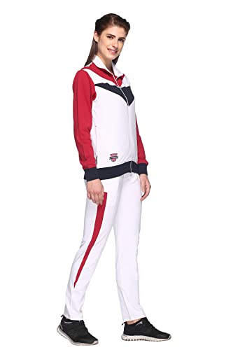 Image of CHKOKKO Women Winter Zipper Full Sleeves Track Suit