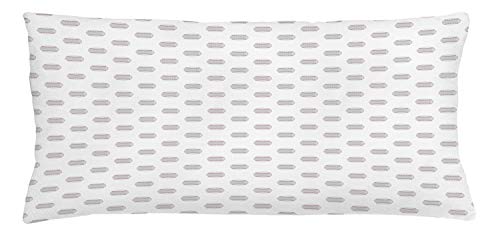 Lunarable Baseball Throw Pillow Cushion Cover, Flat Design Balls Pattern American Culture Athletics Fun League Match Print, Decorative Square Accent Pillow Case, 36