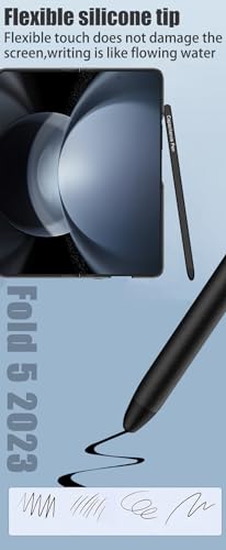 BAILI Fold5 Stylus Pen, Samsung s Pen Pro Replacement, Lapiz Tactil, Lápiz con para Samsung Tab A9+, Lápices Punteros para Samsung Galaxy Z Fold5, Tablet Pen Bolígrafo para Pads/Lenovo-Rojo - imagen 6