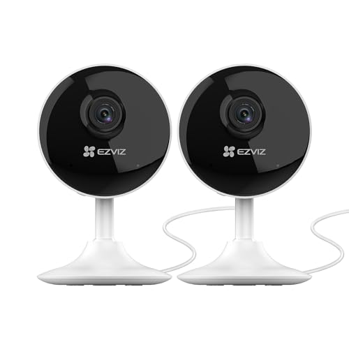 EZVIZ C1C Telecamera da Interno Wifi IP Camera 1080p Grandangolare visione notturna avviso movimento...