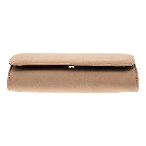 Image of JNB Faux Microsuede Envelope Clutch