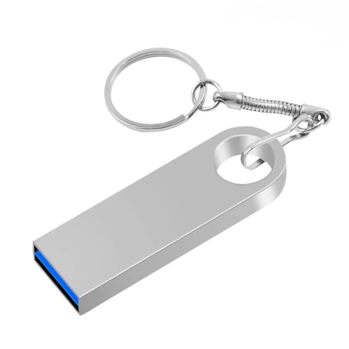 1 unidad Llavero de Metal USB 3.0 Unidad Flash de Metal Llavero de Memoria USB 16GB Resistente al Agua Memoria USB de Alta Velocidad