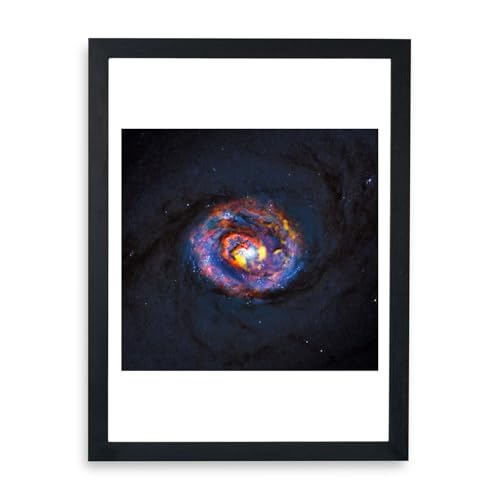 Affiche Hubble télescope galaxie : le cadeau idéal en grand format encadré