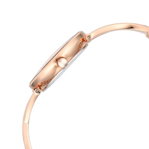 Image of Titan Raga Chic Quartz Analog Rose Gold Dial Metal Strap Watch for Women-2698WM01