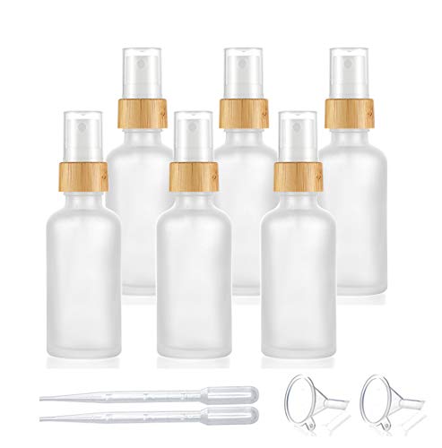 Atomiseur de parfum vide rechargeable flacon verre cosmétique 50 ml - 2