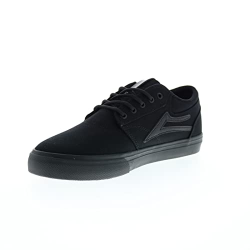 Lakai Griffin - Smu, Skate Shoes, Black/Black Canvas, 10.5 #TOP11