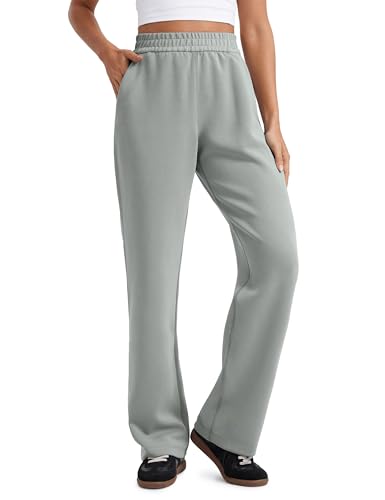 Pantalons à Taille Haute Fluides SoftAura CRZ YOGA Extensibles et Doux
