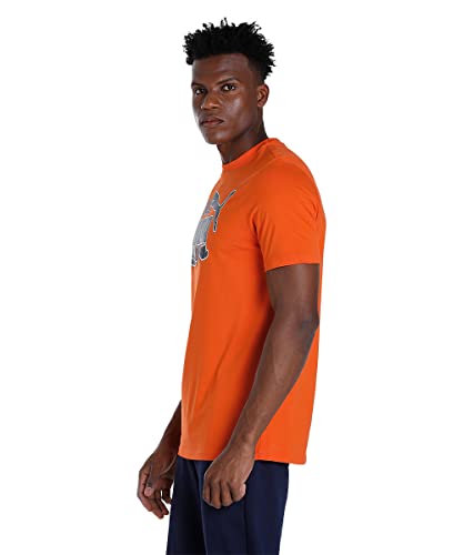 Image of Puma Men Polyester Regular Fit T-Shirt
