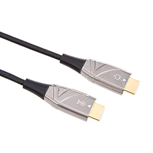 Best Cyber Monday 🔥 Amazon Basics High-Speed Fiber Optic HDMI Cable (18Gpbs, 4K/60Hz) - 300 Feet