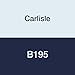 Carlisle B195 Super II Checkmate V-Belt, 197.8" Length, Width 11/32"