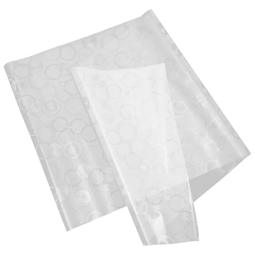 Vinilo decorativo de privacidad para ventana 45 cm blanco miniatura 1
