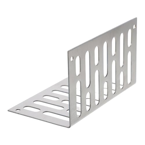 CLISPEED Drenaje Lateral de Esquina Acero Inoxidable 11x6,6 Cm Filtro Antidesbordamiento Malla Resistente Tapa para Desagüe de Suelo Adecuado para Baño y Cocina Uso Doméstico