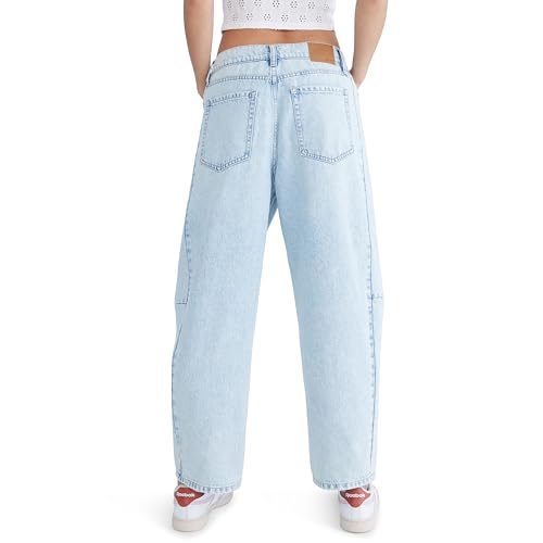 AEROPOSTALE Women's Mid-Rise Barrel Leg Jean4