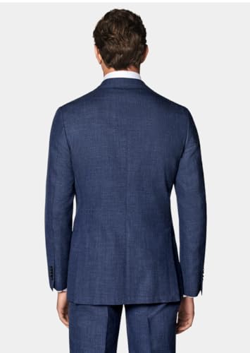 Men's Formal Suit Two Pieces Notch Lapel Jacket & Pants Set for Dinner Groom2