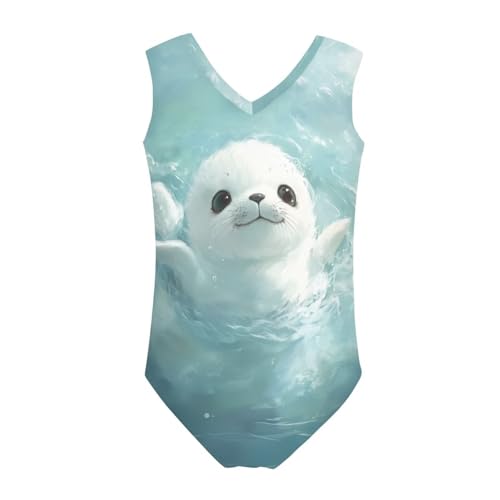 Image of Girls Swimsuit 1 Piece Beach Sport Bathing Suits, Kids Swimwear