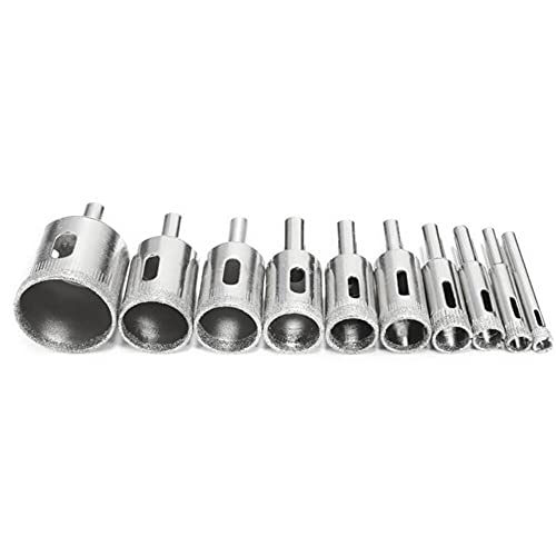Juego de brocas diamantadas 3-50 mm para cerámica y vidrio miniatura 2
