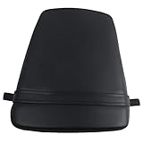 YYMOTO Rear Passenger Seat Pillion Compatible with Yamaha YZF R6 2008-2016 | Black Synthetic Leather Replacement Pad for Sport Bike Solo Cowl Upgrade​