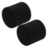 BIUDECO 2個高密サブウーファースポンジ ベースリフレックスポート用交換スポンジ スピーャビネット通気口プラグ 対応 防塵 ポートチューブ補修パーツ