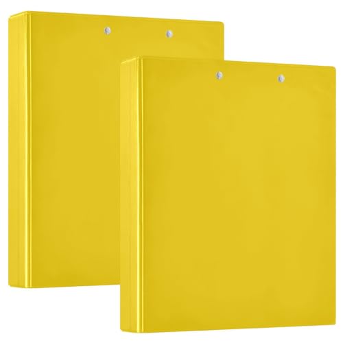 Classeur 3 anneaux en D doré 3,8 cm rigide école bureau Ex2