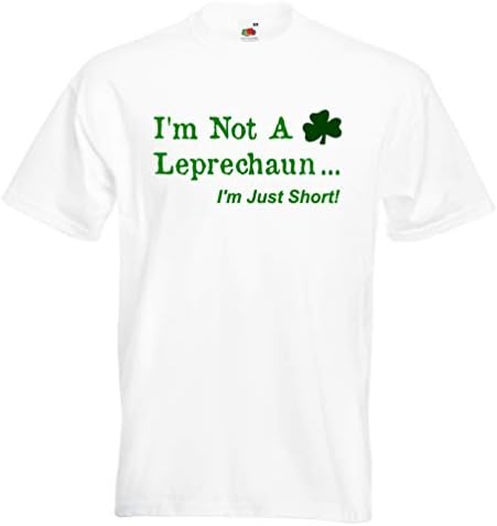 St Patricks Day Ladies Tee Shirt, I'm Not A Leprechaun Funny Irish Tee Shirt