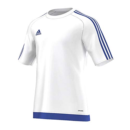 Preisvergleich Produktbild adidas Estro 15 Trikot Kurzarm Kids Weiss Blau
