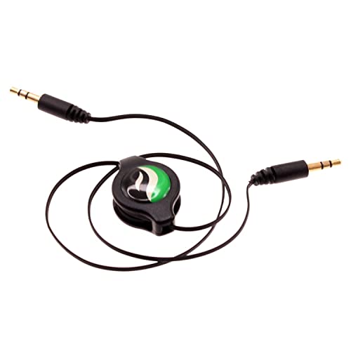 Cable auxiliar retráctil Jack 3.5mm miniatura 1