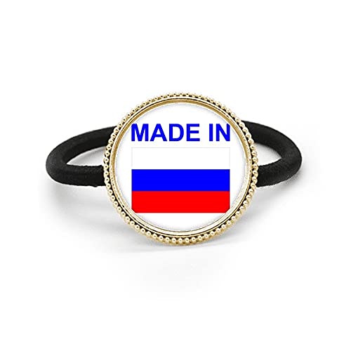 Goma banda para el pelo de metal Country Love hecha en Rusia ideal para peinados diarios