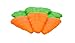 Teething Toys - BPA Free - 3 Carat Teether Appe-teethers - Carrots