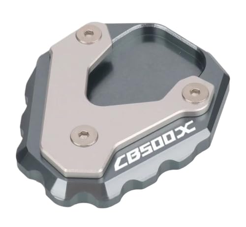 Plaque support béquille moto CB500X évite la chute sur sol meuble