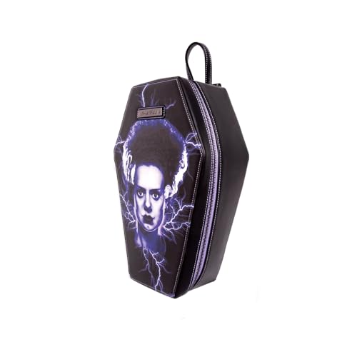 Rock Rebel Bride of Frankenstein Coffin Backpack2