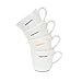 Price comparison product image Keith Brymer Jones KBJ-0645 Word Range Cup Set of 4 Espresso, Porcelain, 100 milliliters, White
