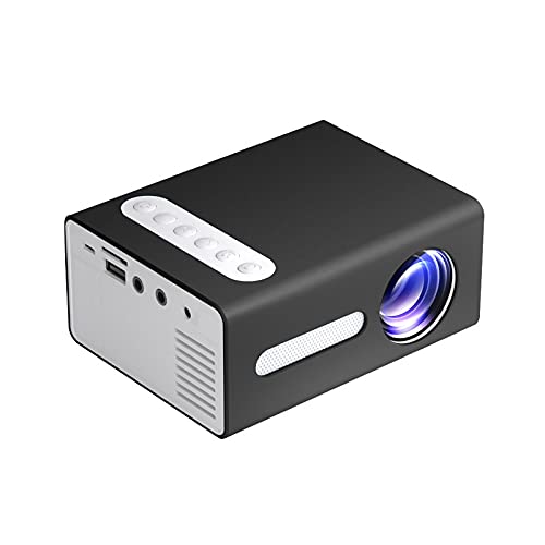 T300 Mini High-Definition Projector, Portable Toy Gift Projection New Ui Interface, Clear Image Quality Small Projector Rich Interface, A Variety Of Entertainment Compatible