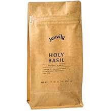 Jovvily Holy Basil Herbal Powder - 1lb - Tulsi - المكمل التقليدي - غير GMO
