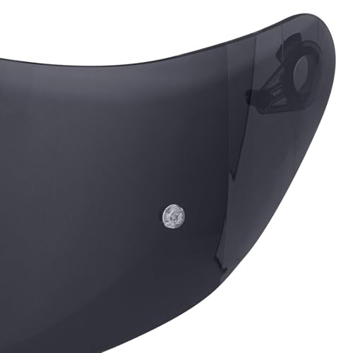 Helmvisier für Agv K1 K3SV K5 Visier, Motorradhelm Visier,Motorrad Windschutz Helm Objektiv Visier Vollgesichts,Helmvisiere Zubehör Ersatz (Schwarz)