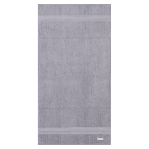 Jogo de Toalhas Buddemeyer Fio Penteado Canelado Gigante Cinza/Grafite 5 peças