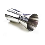 Dosador Drink, Bebida Duplo com Medida Interna 25x50ml, Bar, Batender, Profissional, Gin, Vodka, Whisky, JIGGER