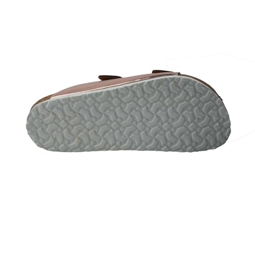 Image of Kids' 100% Genuine Leather Sandals - Comfortable Smart Foam Footbed, Adjustable Straps, Durable Non-Slip Sole and Stylish