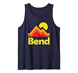 Bend Oregon Hiking Retro Vintage Mountain Tank Top