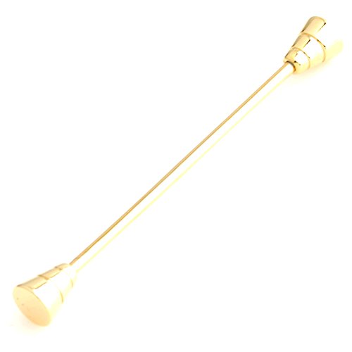 peluche Classic Brass Rhodium Plated Collar Pin for Men-picture-35