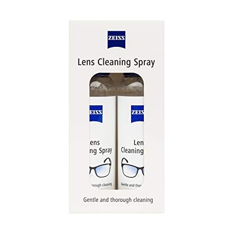 ZEISS Lens Cleaning Spray, Twin Pack for Cleansing Optical Surfaces, Glass and Plastic Cleaner, for Glasses, Spectacles, Cameras, Microscopes, Digital Screens and Ski Goggles,120 ml (Pack of 2) Cover