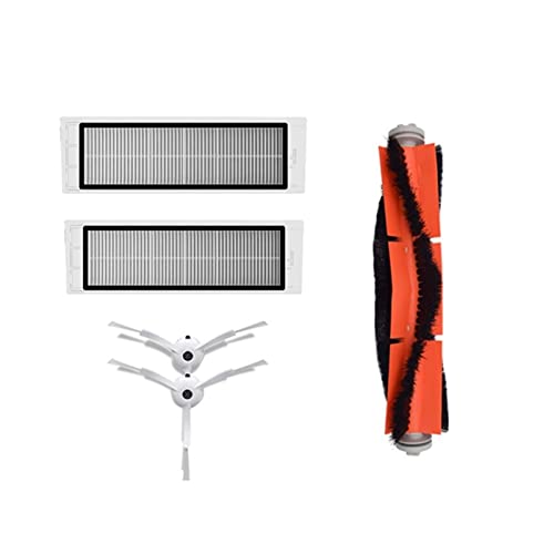 Xiaomi Mi 1 1S Roborock S5 S50 Max�ƌ݊����̂���Hepa�t�B���^�[���C���u���V�ƌ݊����̂��郍�{�b�g�|���@Mijia�|���@�A�N�Z�T���[�T�C�h�u���V (Color : Light Grey)