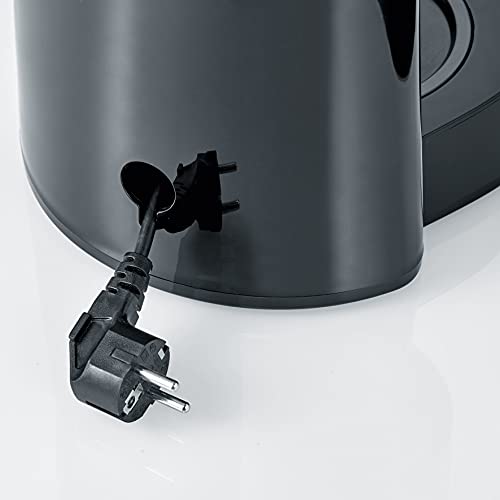 SEVERIN KA 4815 Type Cafetera para filtros de café molido, 1.000 W, 10 tazas, incluye jarra de cristal, negro - Imagen 7
