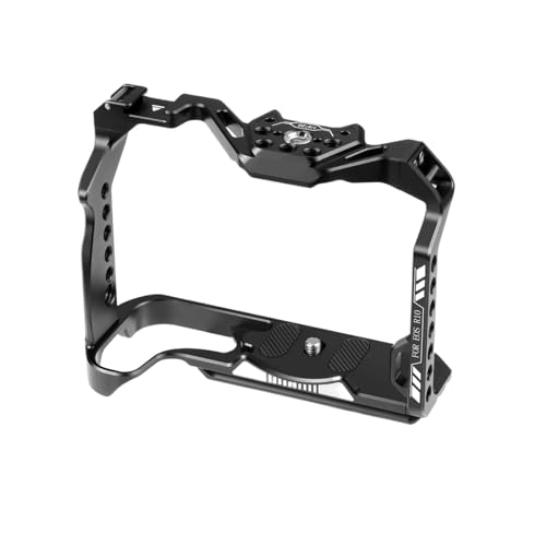 �J�����̃A�N�Z�T���[�A �݊���������܂�Canon EOS R10/ R7/ EOS-RP �Ή� ���^���J�����P�[�W�X�^�r���C�U�[���O 1/4&3/8�l�W���t�� �Acamera-cage(EOS R10 Cage)