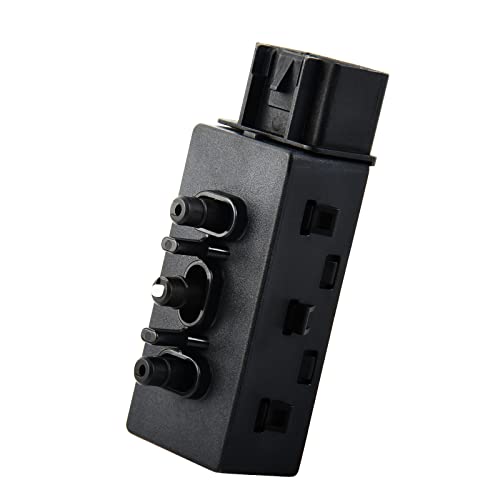 12451495 6-Way Driver Side Power Seat Adjustment Switch Compatible with 2005-2013 Chevy Impala GMC Cadillac Buick,Replacement for SW5162,1S7614, PSW87