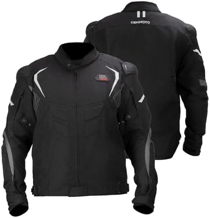 KEMIMOTO Motorcycle Jacket Men with...